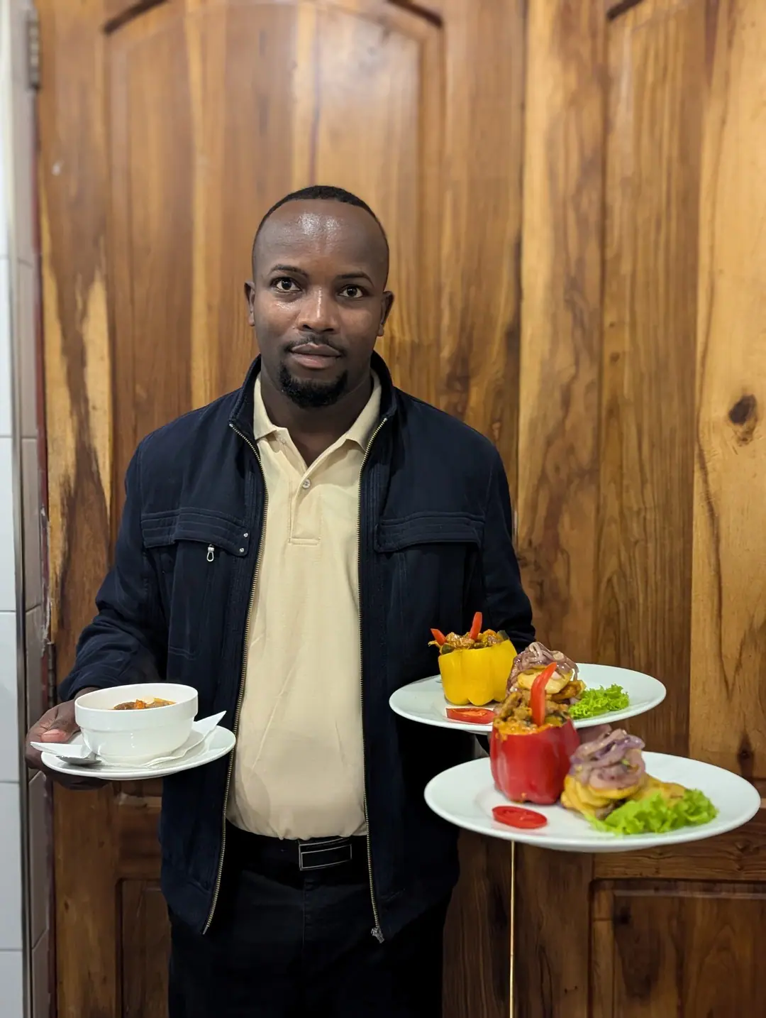 Breakfast served at Mvuli Mountain Lodge